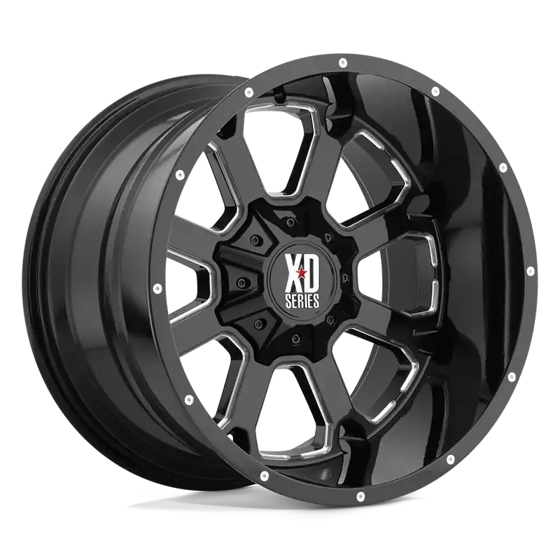 XD XD825 20X10 6X135/5.5 G-BLK MILL -24MM | Kampanjahinta